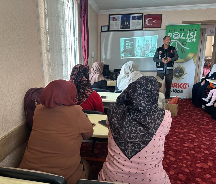 Niğde’de Uyuşturucuyla Mücadele Kapsamında 781 Vatandaşa Bilgilendirme Yapıldı