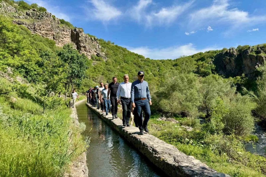 Niğde’nin Saklı Cenneti ’dipsiz Kanyon’ Havadan Görüntülendi