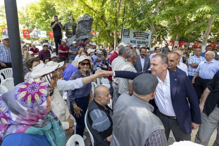 Mersin Büyükşehir Belediyesi Tarıma Can Suyu Olmaya Devam Ediyor