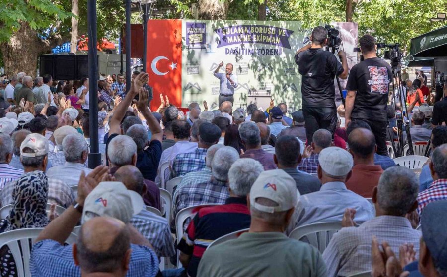 Mersin Büyükşehir Belediyesi Tarıma Can Suyu Olmaya Devam Ediyor