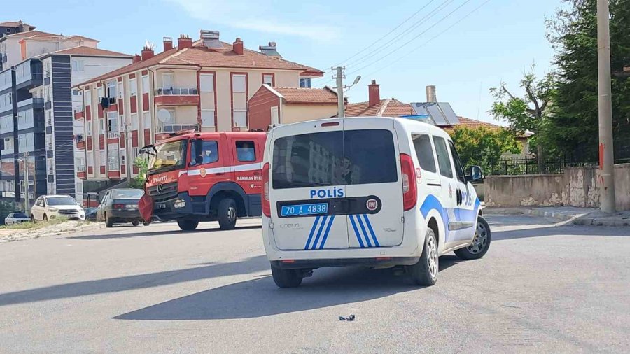 Evden Yükselen Yoğun Duman İtfaiye Ve Polisi Harekete Geçirdi