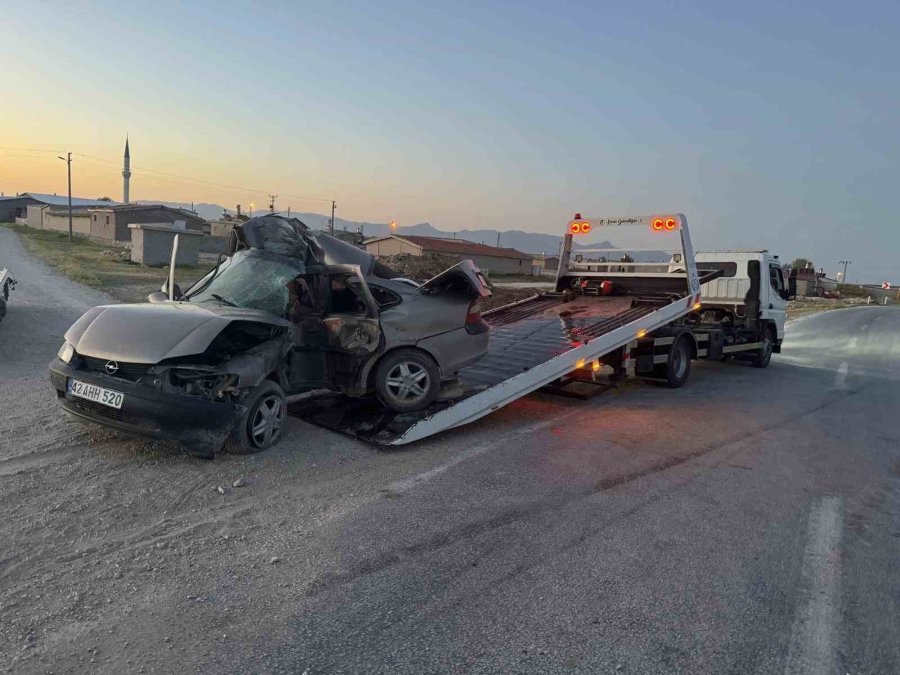 Konya’da Ölümle Sonuçlanan Trafik Kazası Kamerada