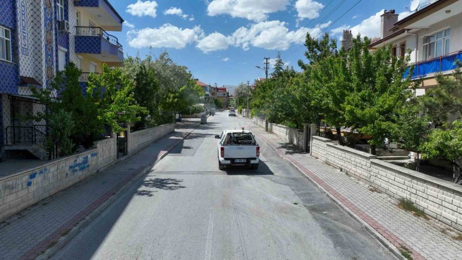 Selçuklu’da İlaçlama Çalışmalar Başladı