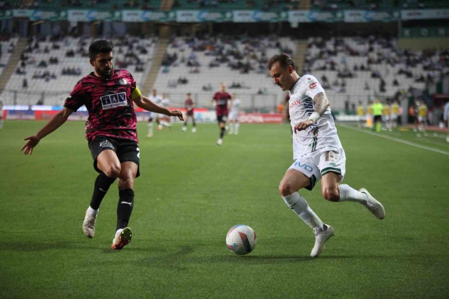 Trendyol Süper Lig: Konyaspor: 0 - Alanyaspor: 2 (ilk Yarı)