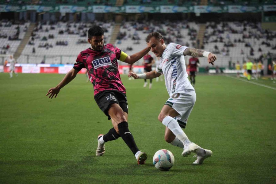 Trendyol Süper Lig: Konyaspor: 0 - Alanyaspor: 2 (ilk Yarı)