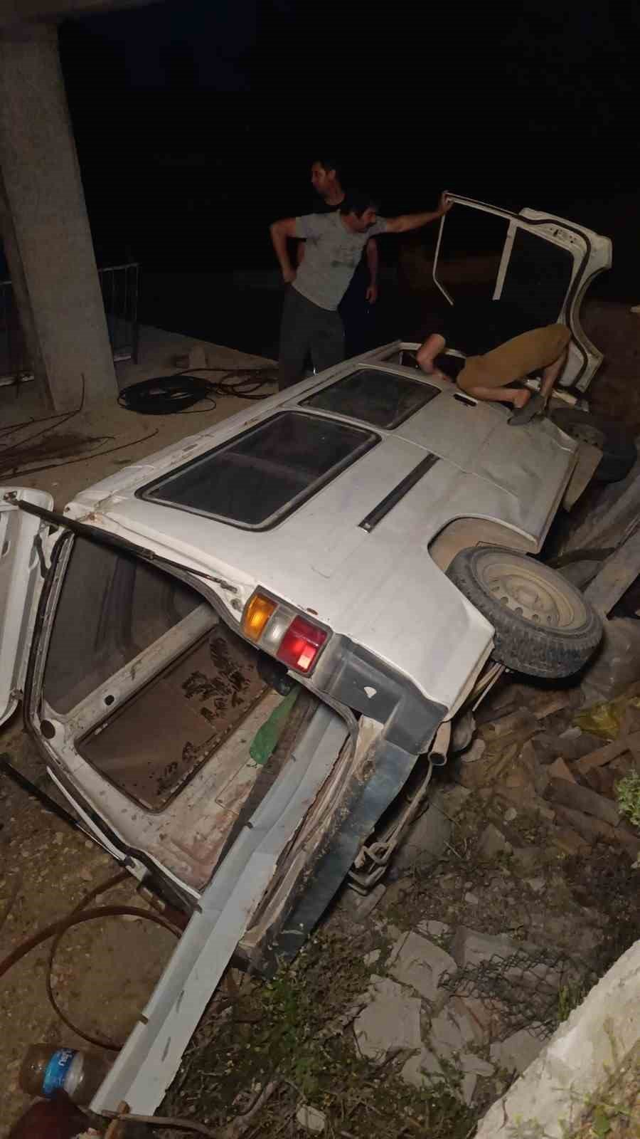 ‘balık Avlayacağım’ Deyip Patronundan Aldığı Araçla Evin Avlusuna Uçtu