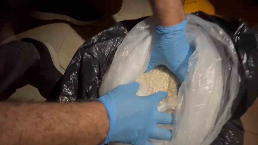 Polis Tam 58 Kilo 310 Gram Uyuşturucu Hap Ele Geçirdi: 4 Gözaltı