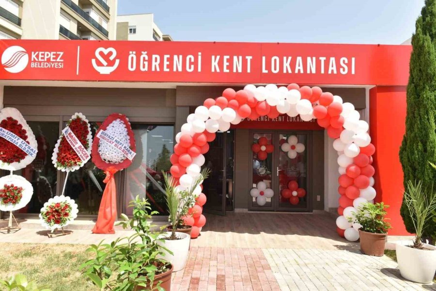 Kepez’de Öğrenci Kent Lokantası Hizmete Girdi