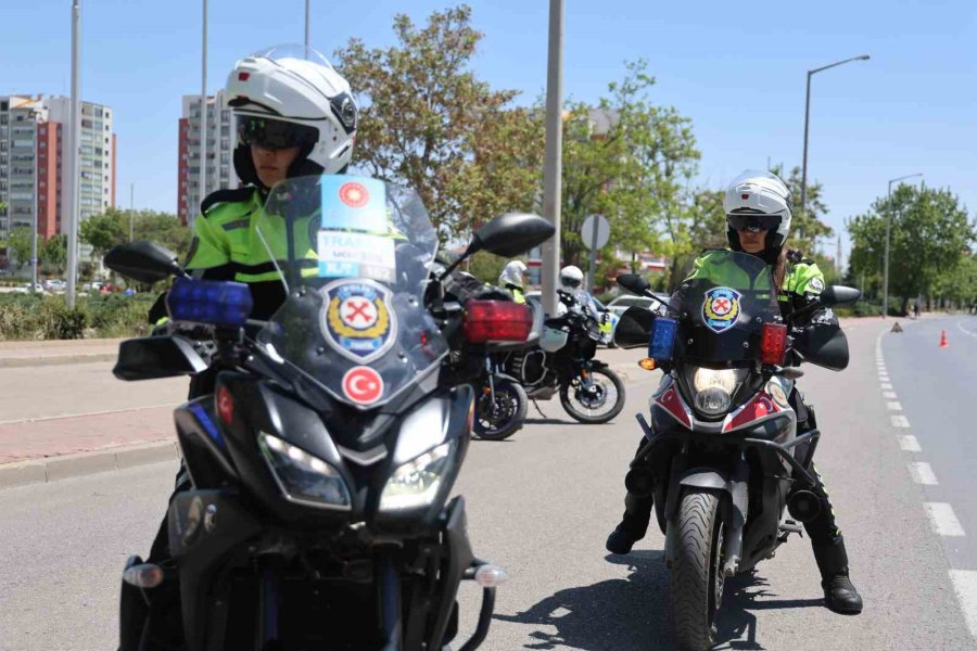 Konya’nın İlk Kadın Şahin Polisleri Görevde
