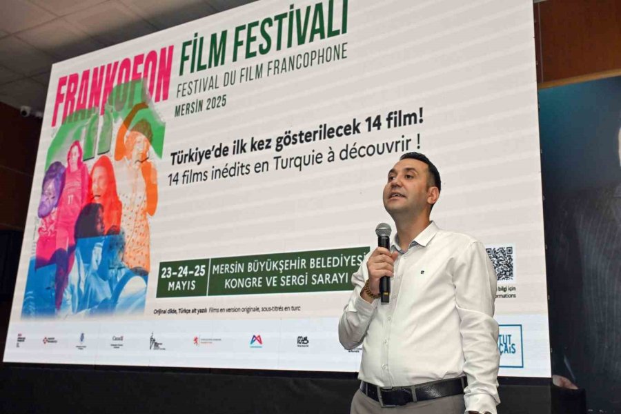 Mersin’de Frankofon Film Festivali, Sinemaseverlerle Buluştu