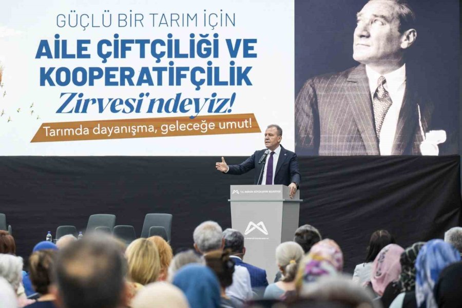 Mersin’de ‘aile Çiftçiliği Ve Kooperatifçilik Zirvesi’ Düzenlendi