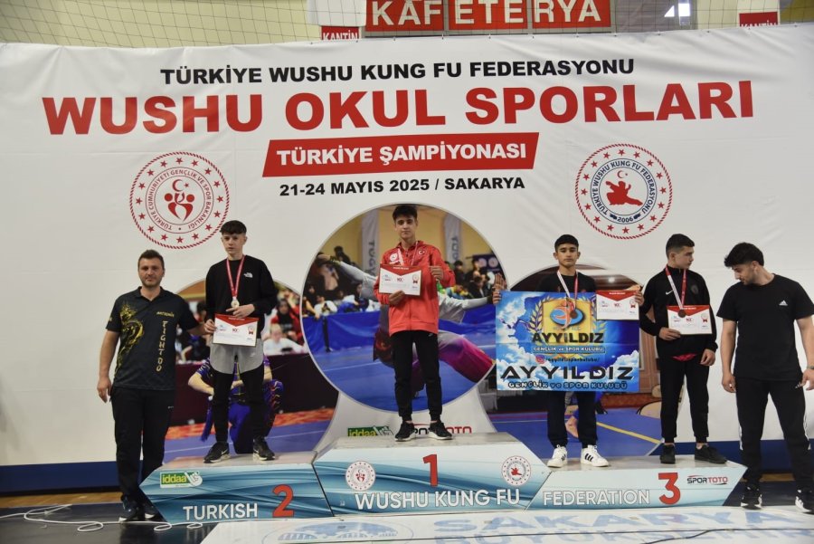 Niğdeli Wushu Sporcularından Türkiye Şampiyonası’nda Üç Madalya