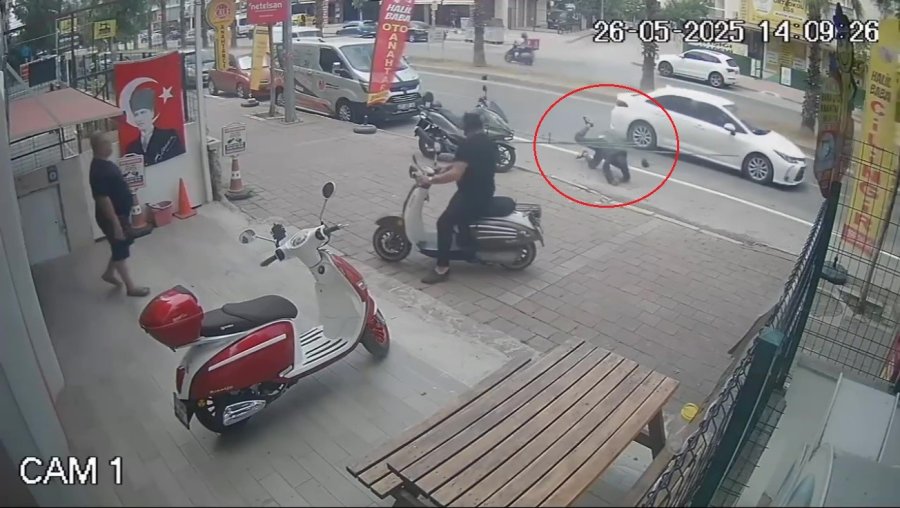 Bir Anda Takla Atarak Yere Düştü, Ne Yaşadığına O Da Anlam Veremedi