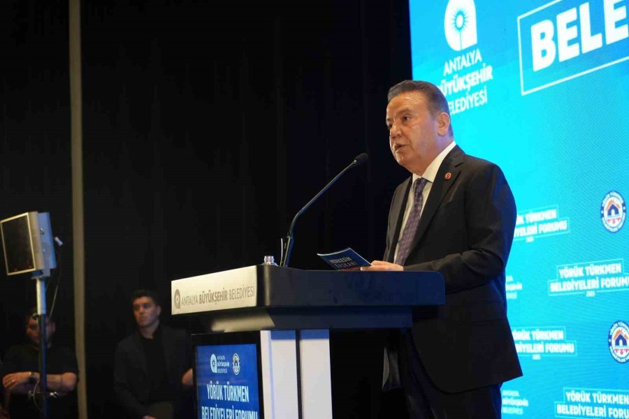 Yörük Türkmen Belediyeleri Antalya’da Buluştu