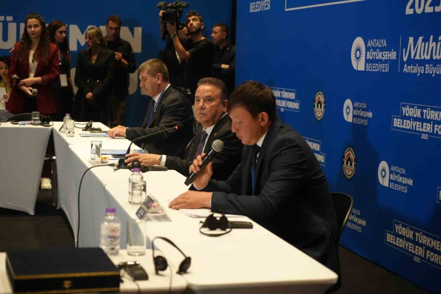 Yörük Türkmen Belediyeleri Antalya’da Buluştu