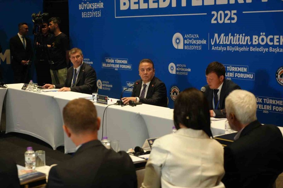 Yörük Türkmen Belediyeleri Antalya’da Buluştu