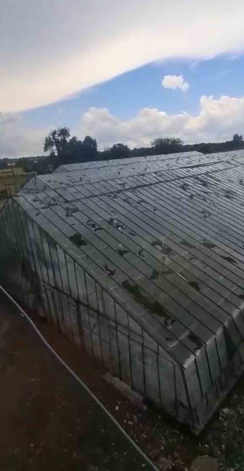 Serik’te Sağanak Ve Dolu Tarım Arazilerine Zarar Verdi