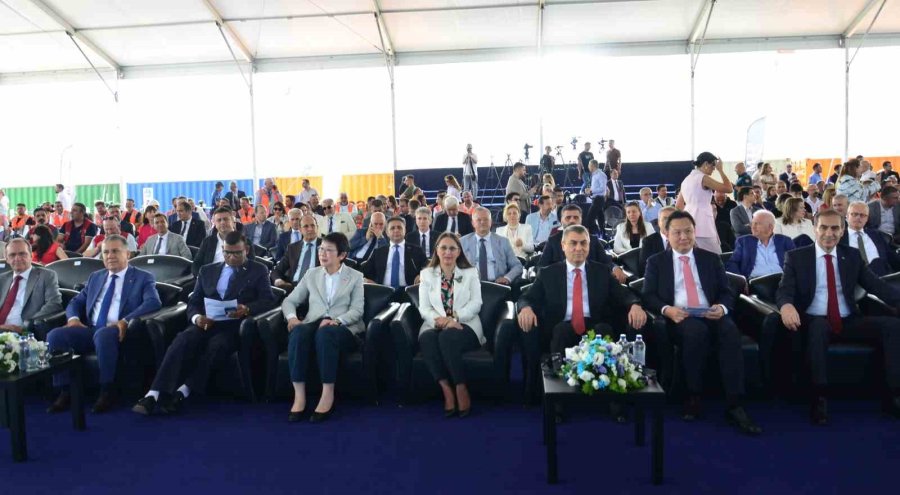 Mersin Limanı’nın Genişleme Projesinin İlk Etabı Törenle Açıldı