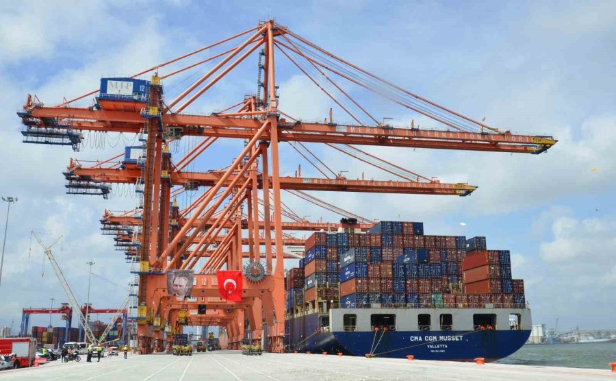 Mersin Limanı’nın Genişleme Projesinin İlk Etabı Törenle Açıldı