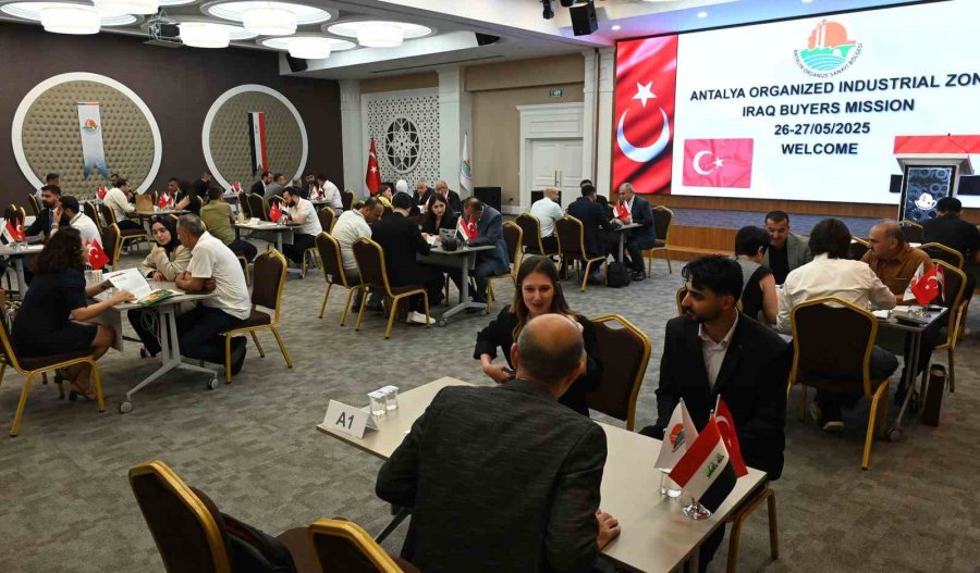 Antalya Osb’den Irak İle Ticaret Atağı