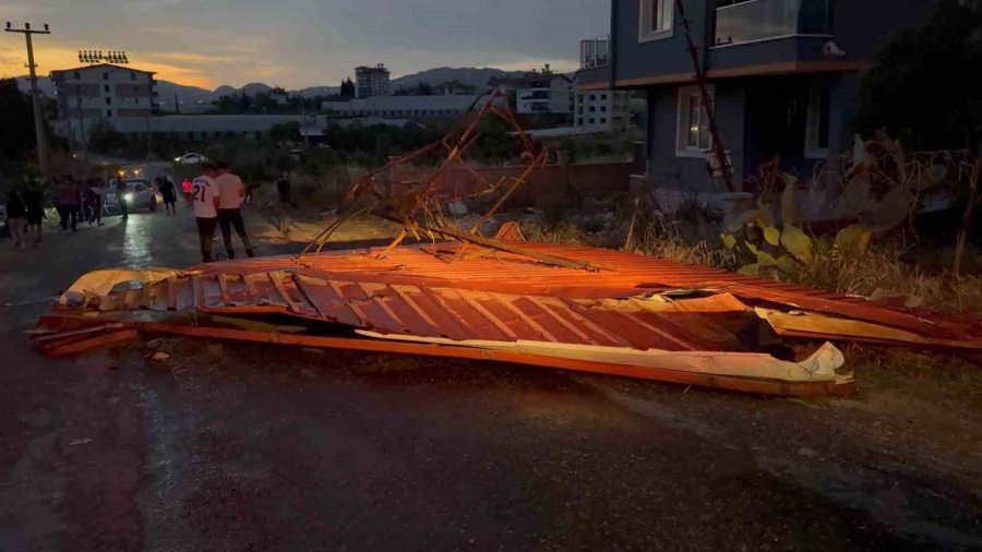 Antalya’da Hortum Felaketinin Boyutu Gündüz Ortaya Çıktı