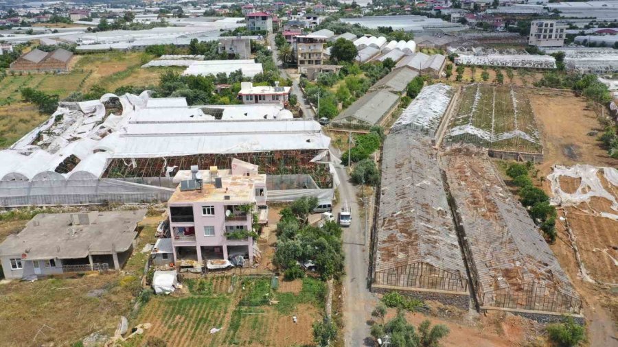 Antalya’da Hortum Felaketinin Boyutu Gündüz Ortaya Çıktı