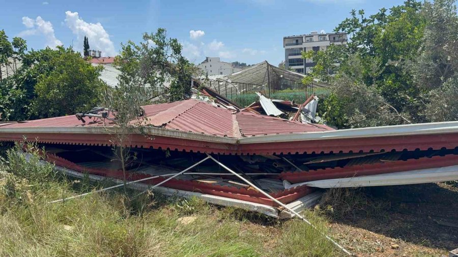 Antalya Gazipaşa’daki Hortumun Bilançosu Belli Oldu