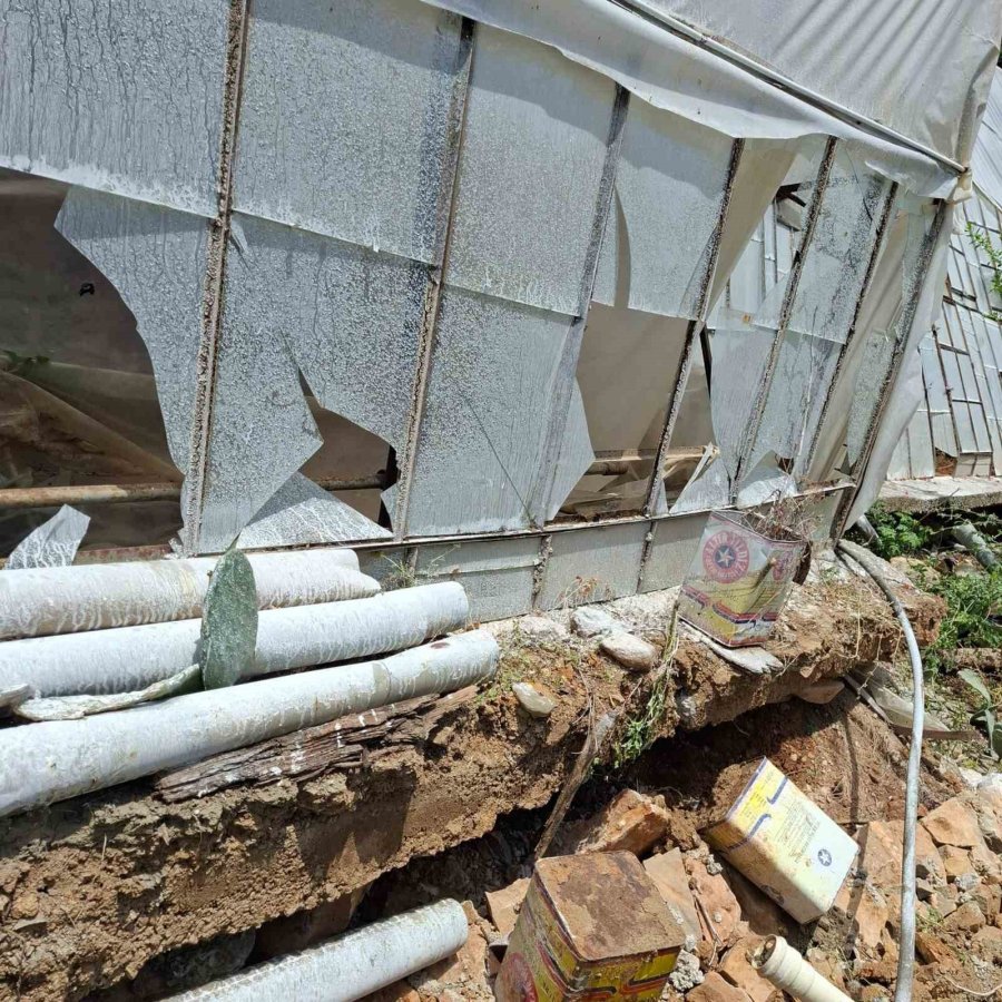 Antalya Gazipaşa’daki Hortumun Bilançosu Belli Oldu