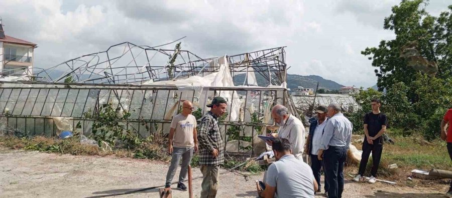 Antalya Gazipaşa’daki Hortumun Bilançosu Belli Oldu