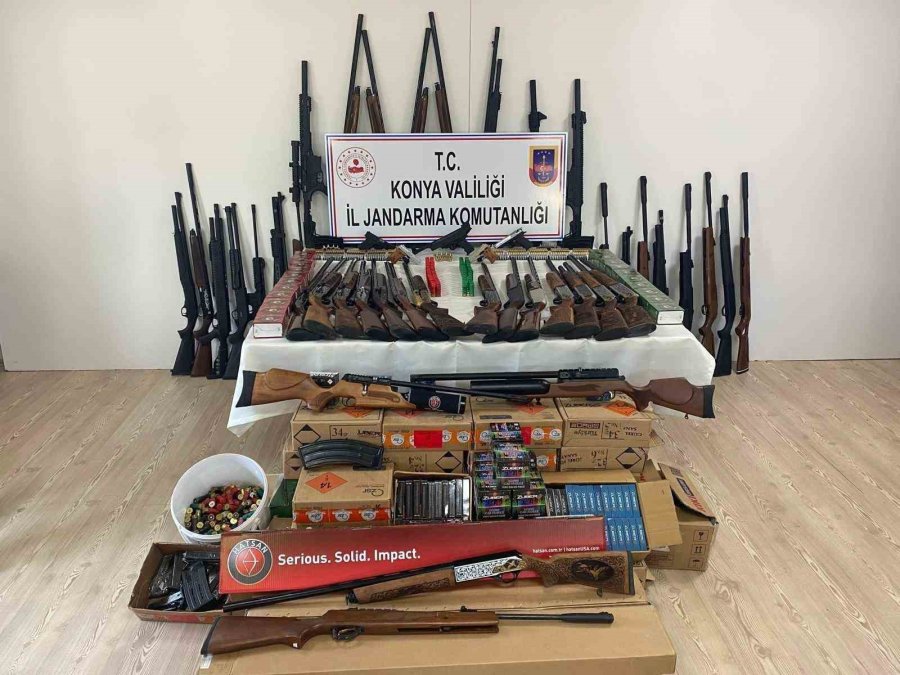 Jandarmadan Silah Kaçakçılarına Operasyon
