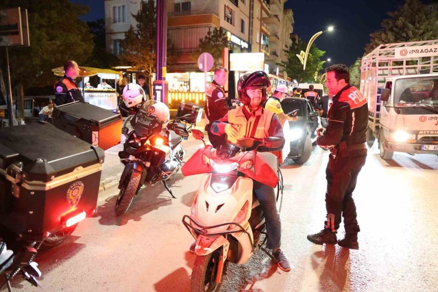 Aksaray’da Usulsüz 3 Bin Motosiklet Trafikten Men Edildi