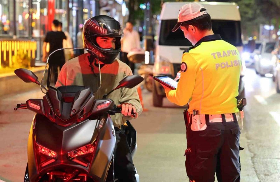 Aksaray’da Usulsüz 3 Bin Motosiklet Trafikten Men Edildi