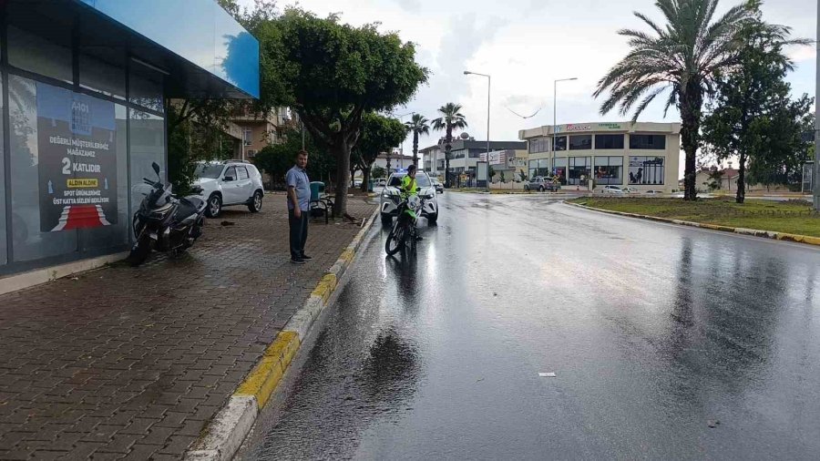 Antalya’da Kaza Yapan Motosiklet Sürücüsü 73 Promil Alkollü Çıktı, 24 Bin 976 Tl Ceza Kesildi