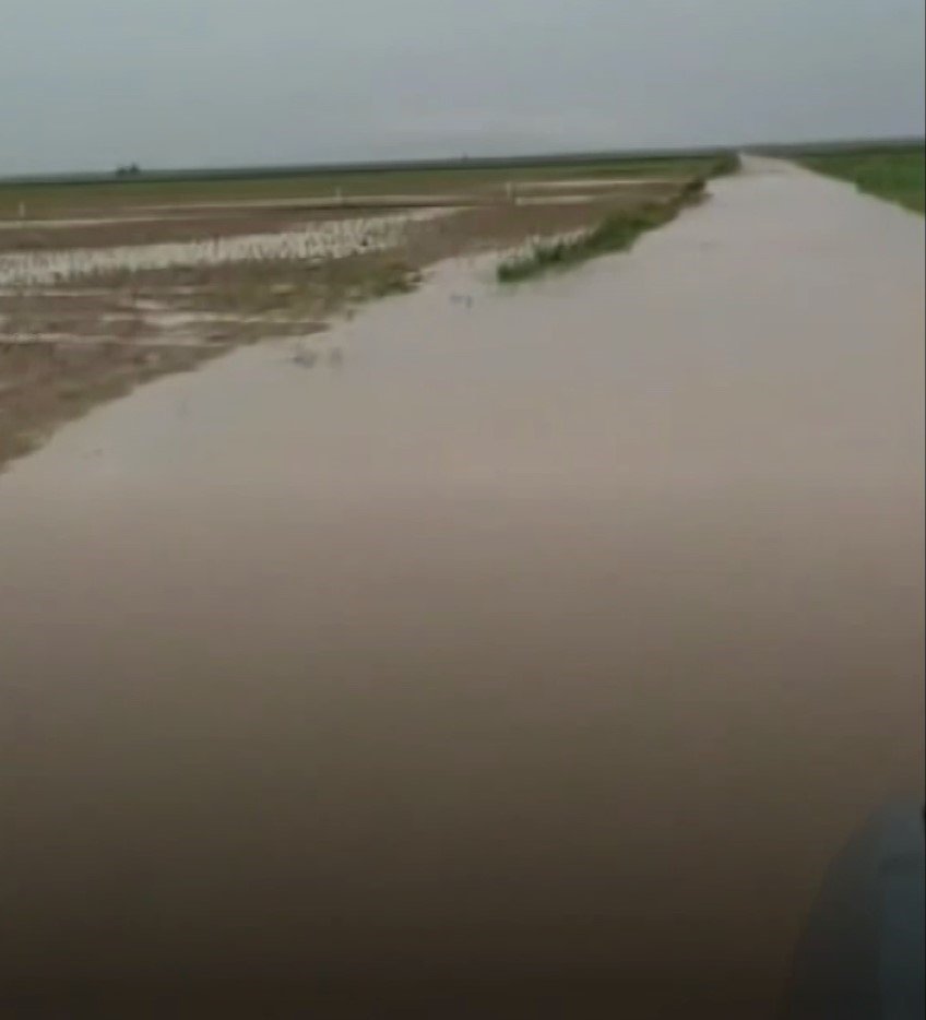 Aksaray’da Sağanak Ve Dolu Tarım Arazilerini Vurdu