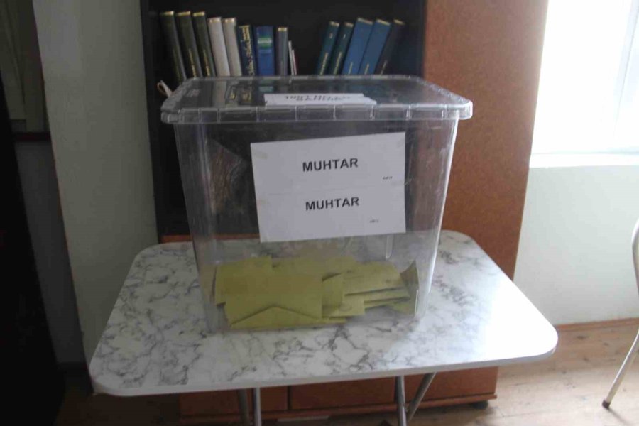 Konya’da Mahalle Sakinleri Muhtarlarını Seçmek İçin Sandık Başına Gitti