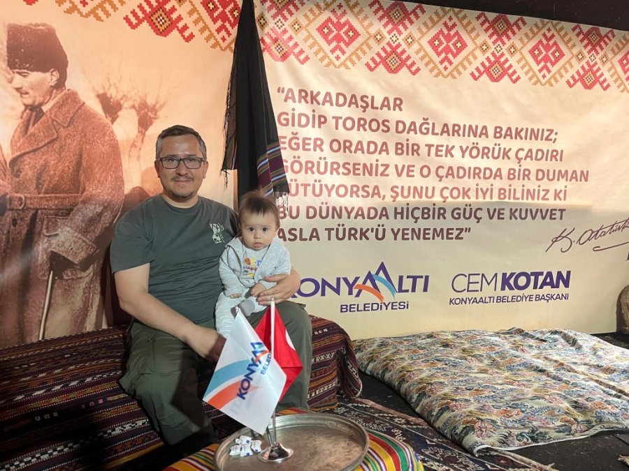 Yörük Festivali’nde Konyaaltı Çadırı İlgi Gördü