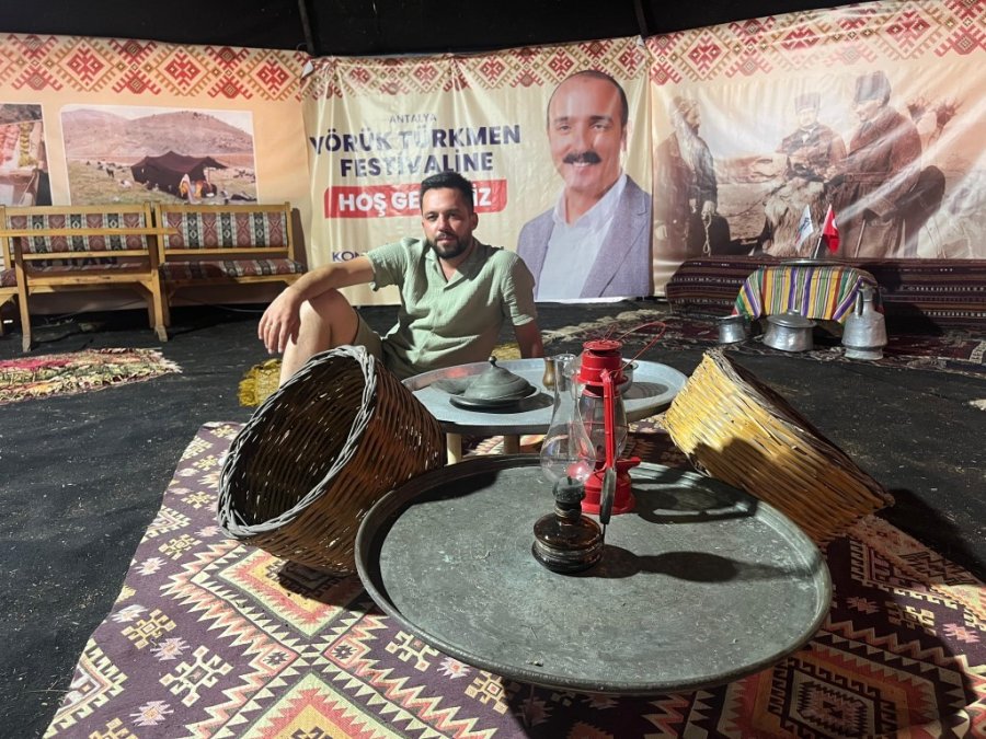Yörük Festivali’nde Konyaaltı Çadırı İlgi Gördü