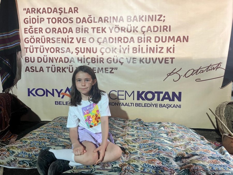 Yörük Festivali’nde Konyaaltı Çadırı İlgi Gördü