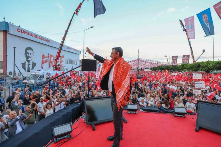 Chp Genel Başkanı Özel: "antalya Milletin Kalesidir"