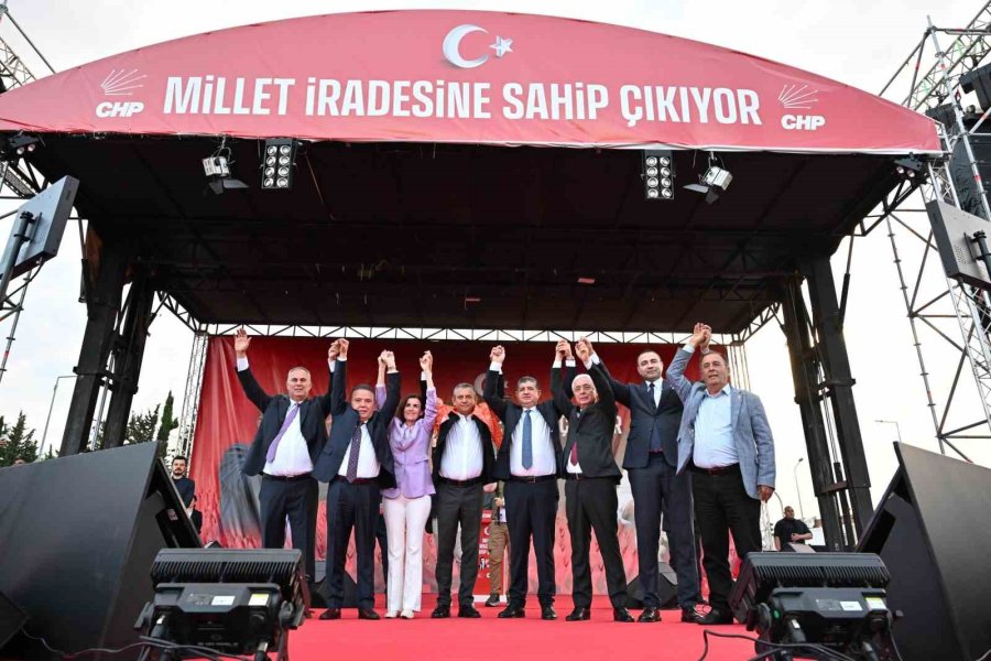 Chp Genel Başkanı Özel: "antalya Milletin Kalesidir"