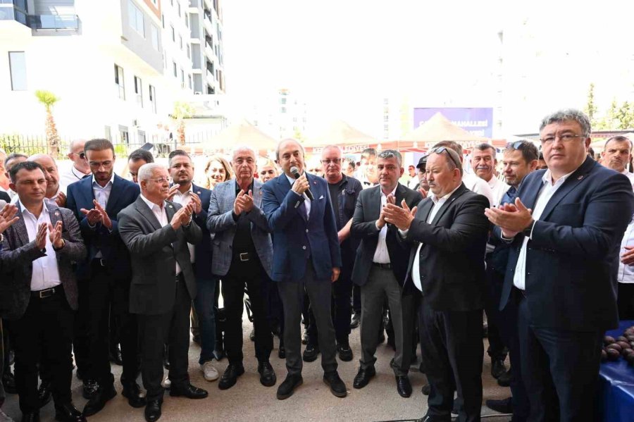 Çankaya Mahallesinin İlk Kapalı Pazarı Hizmete Açıldı