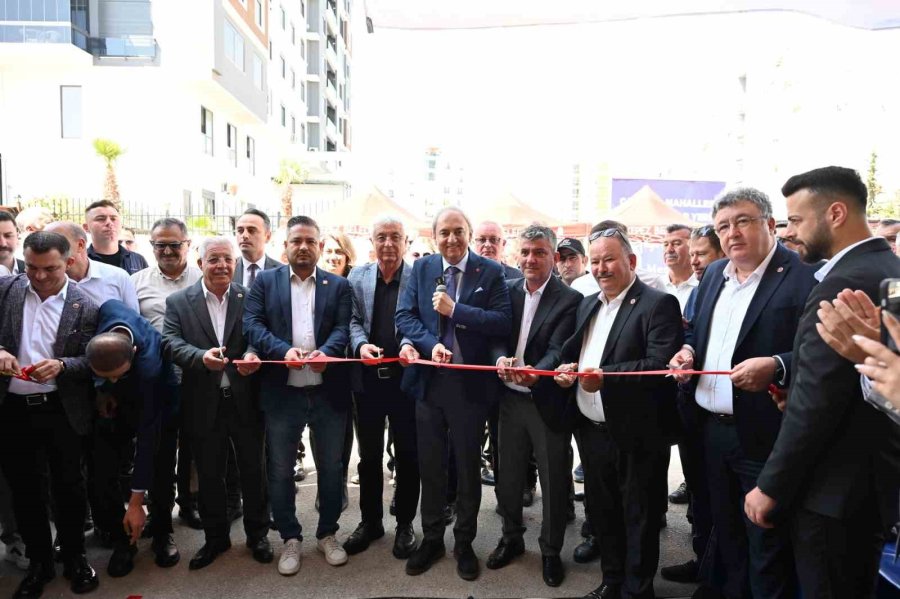 Çankaya Mahallesinin İlk Kapalı Pazarı Hizmete Açıldı