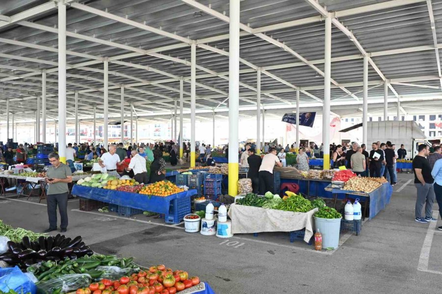 Çankaya Mahallesinin İlk Kapalı Pazarı Hizmete Açıldı