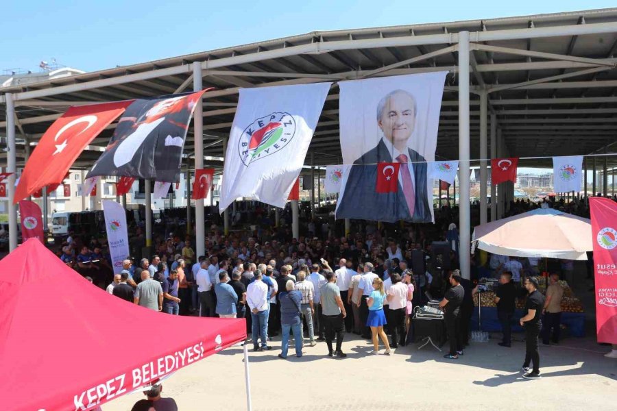 Çankaya Mahallesinin İlk Kapalı Pazarı Hizmete Açıldı