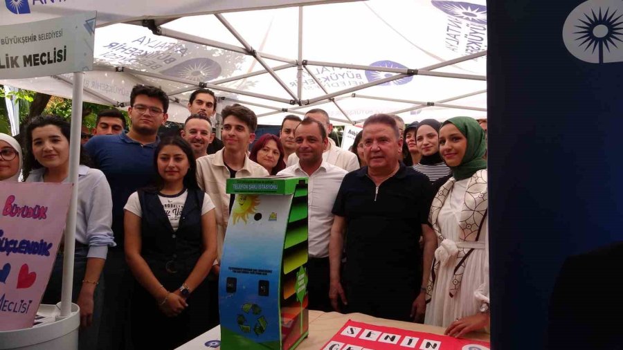 Antalya’da Dünya Çevre Günü’ne ’plastik Kirliliğine Dur De’ Teması Damga Vurdu