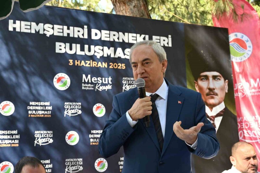 Başkan Kocagöz: "kepez’de 7 Bölgeden 81 Vilayetten İnsan Yaşıyor"