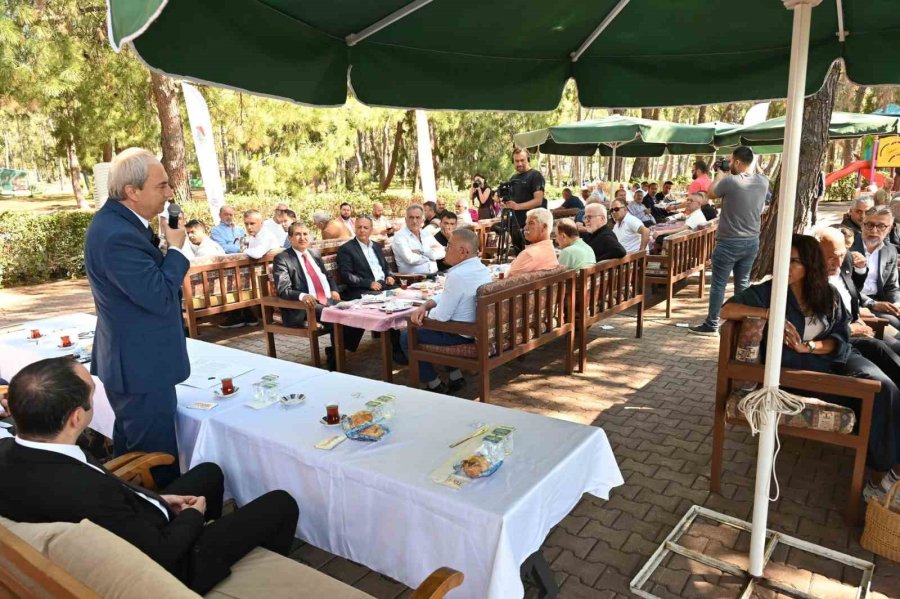 Başkan Kocagöz: "kepez’de 7 Bölgeden 81 Vilayetten İnsan Yaşıyor"