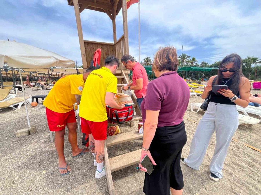 Alanya’da Mavi Bayrak Denetimleri Tamamlandı