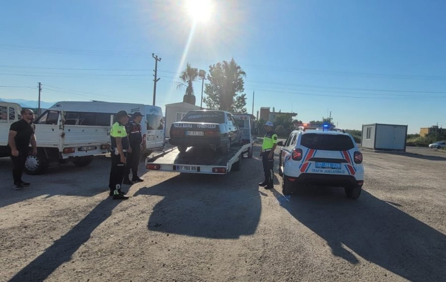 Serik’te Drift Yapan Sürücüye 65 Bin Tl Ceza