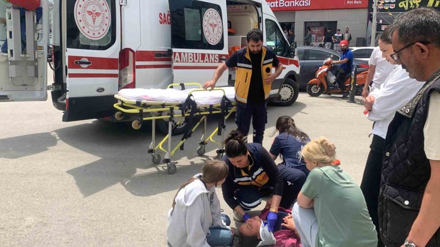 Karaman’da Kepçe İle Çarpışan Elektrikli Bisikletli Çocuk Yaralandı